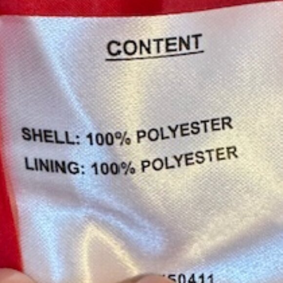 NWT Women's Nine West Red Overcoat Sz XL - Picture 12 of 12